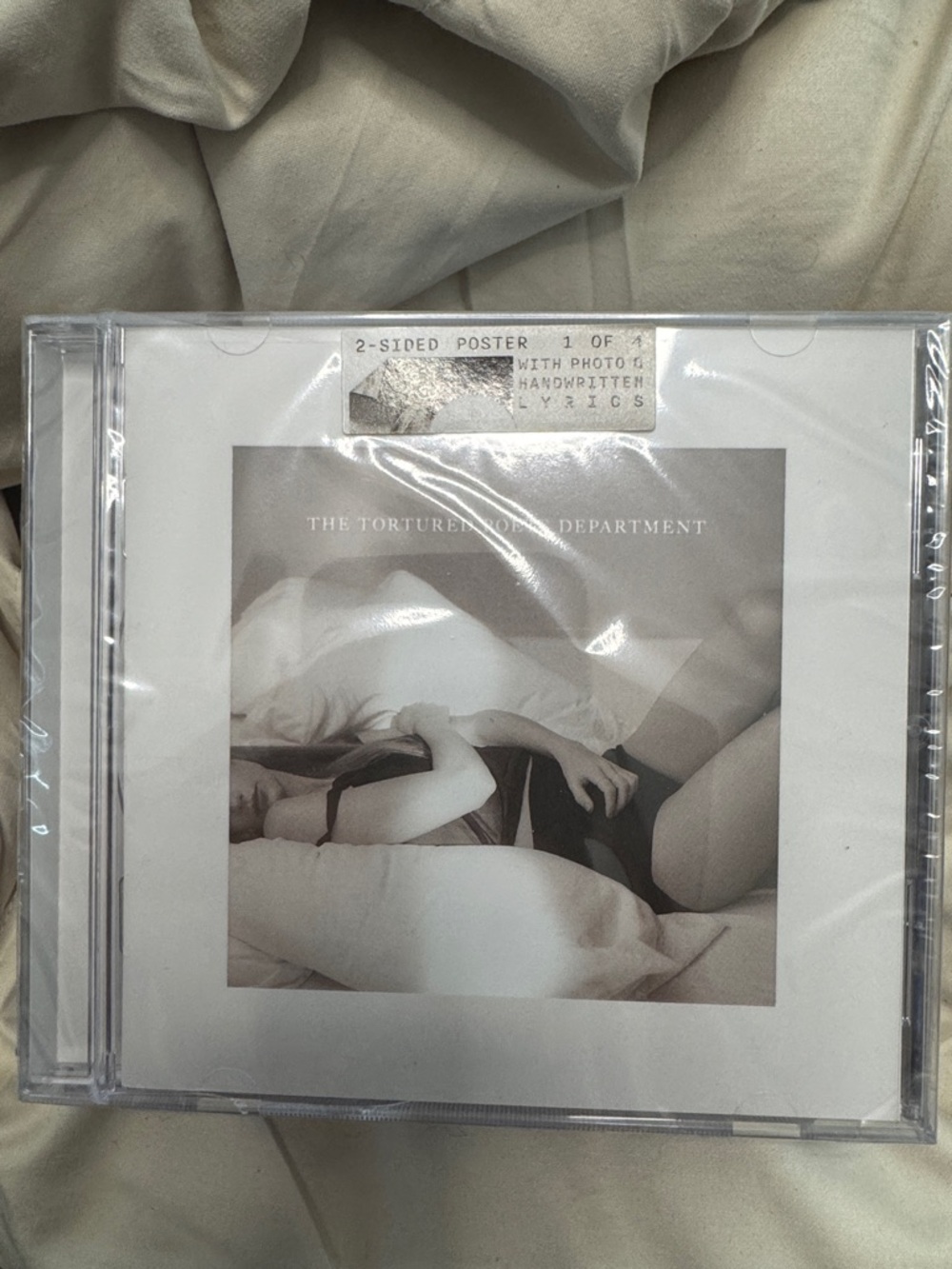 Target White and Black Portable CD Player Case with Album Art